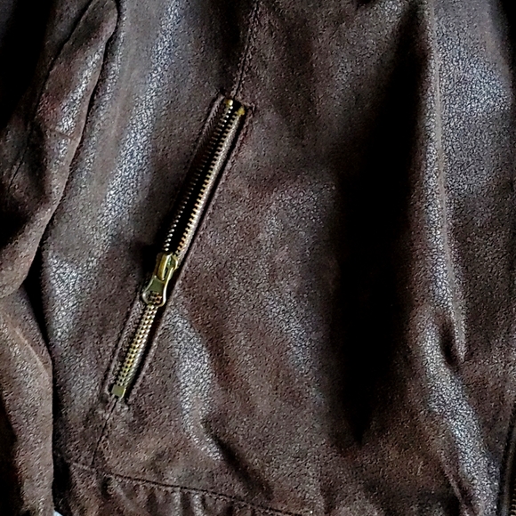 Genuine leather coat like NEW extra large stylish look - Picture 4 of 8